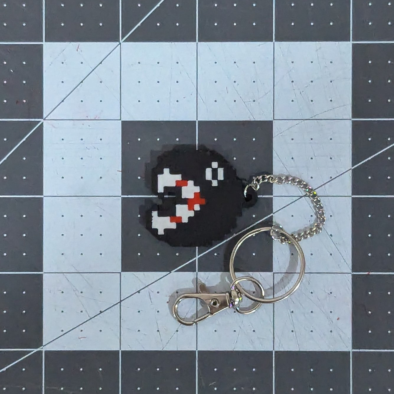 Pixel Art Keychain