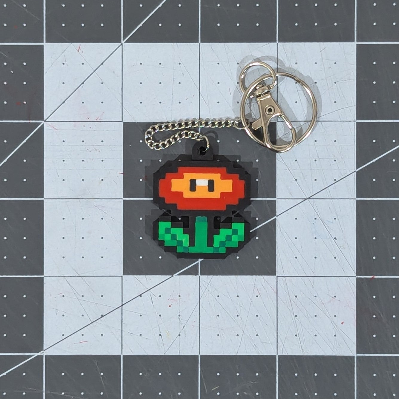Pixel Art Keychain