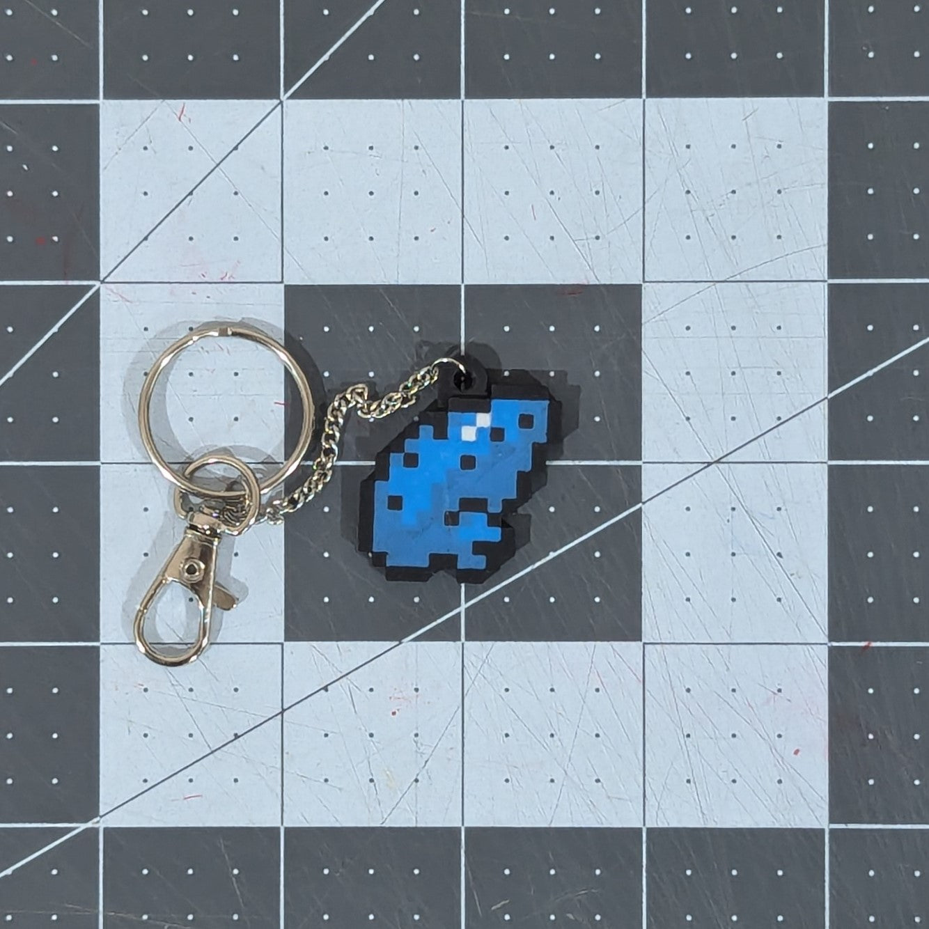 Pixel Art Keychain