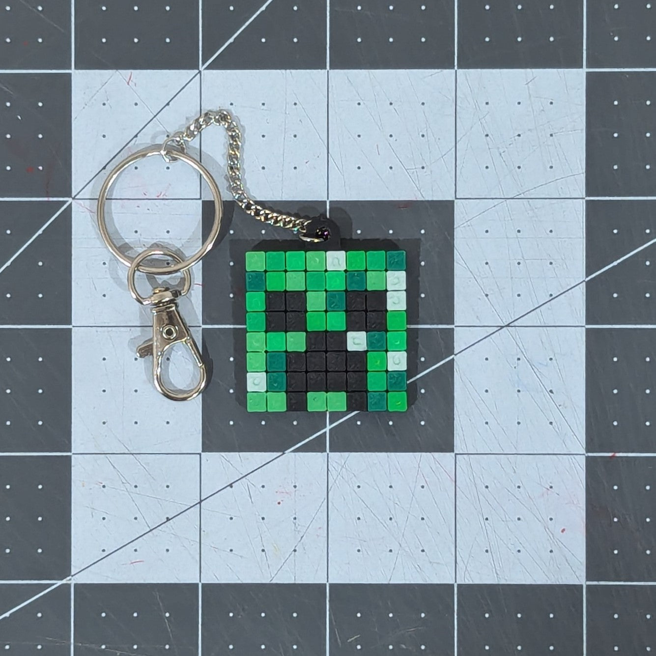 Pixel Art Keychain