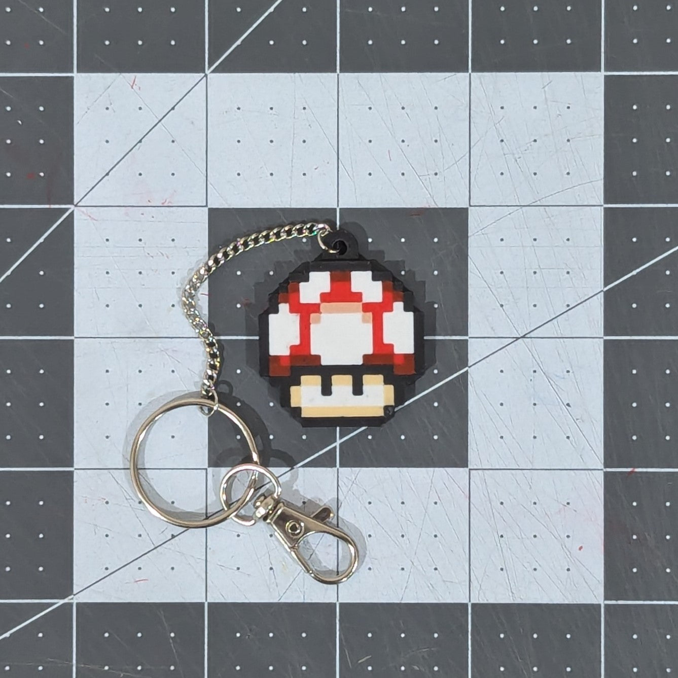 Pixel Art Keychain