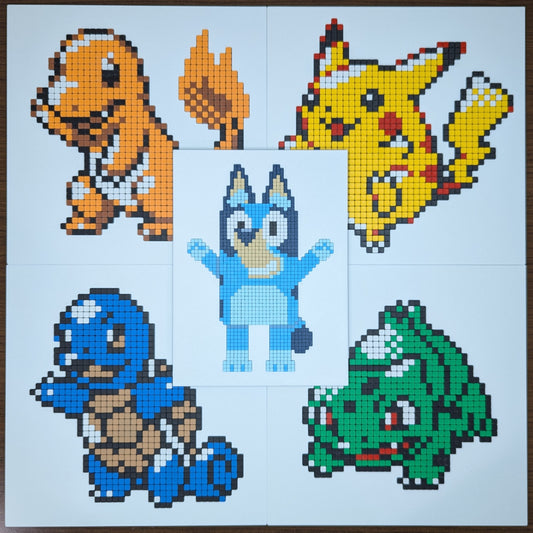 Pixel Art Puzzle w/ Frame