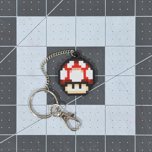 Pixel Art Keychain
