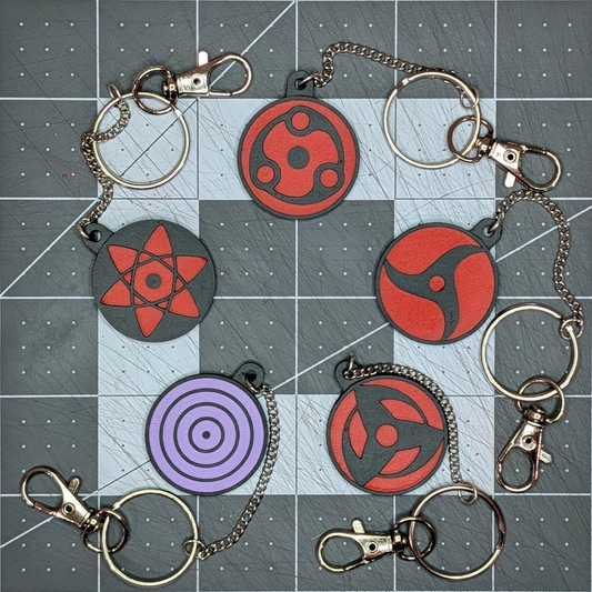 Naruto Special Eyes Relief Keychain