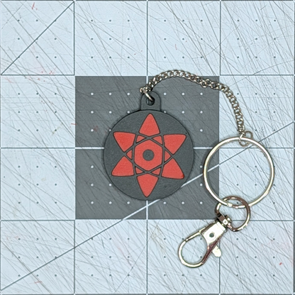 Naruto Special Eyes 2.5D Keychain