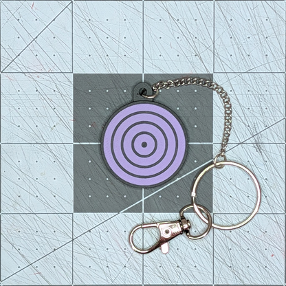 Naruto Special Eyes 2.5D Keychain