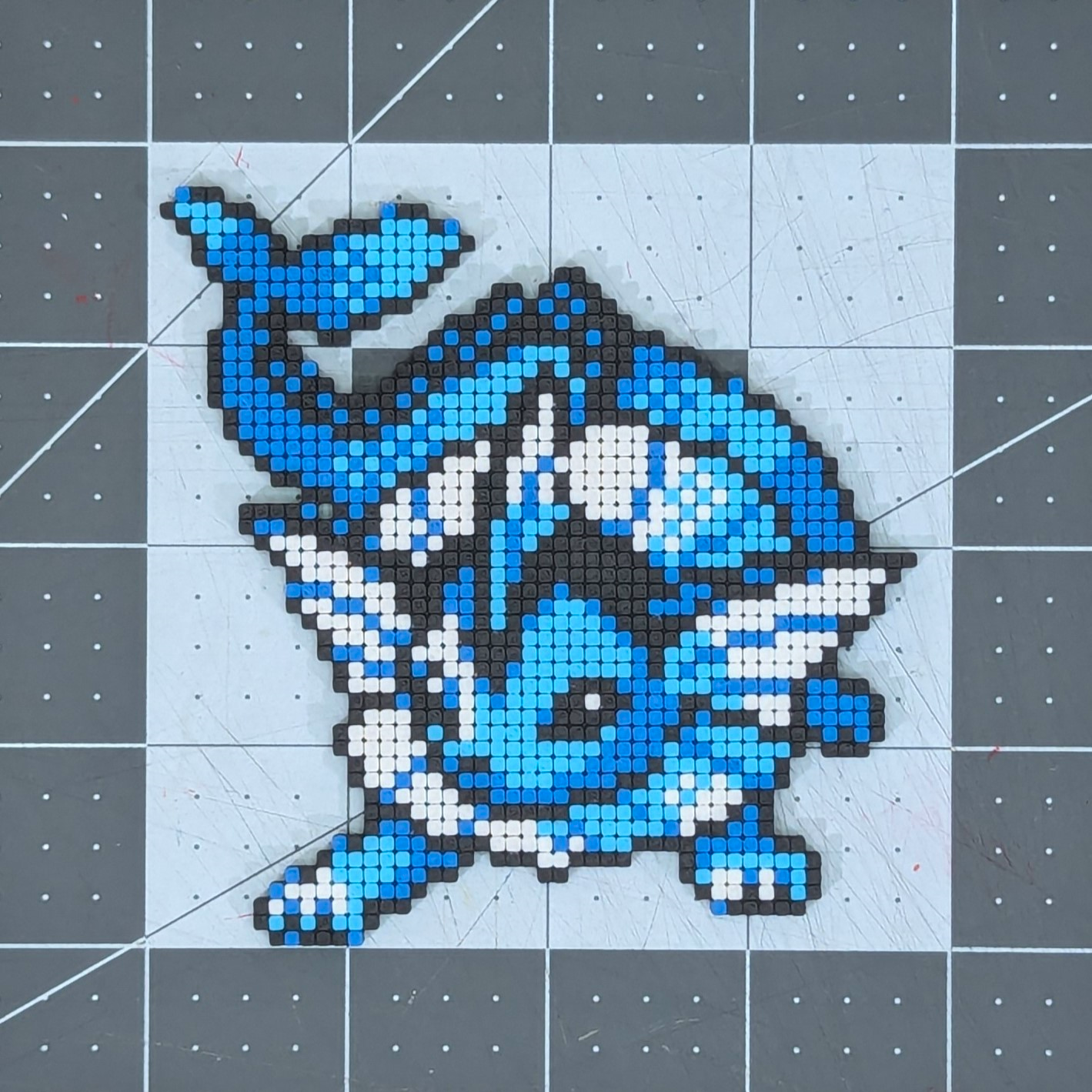 Vaporeon Pixel Art Magnet
