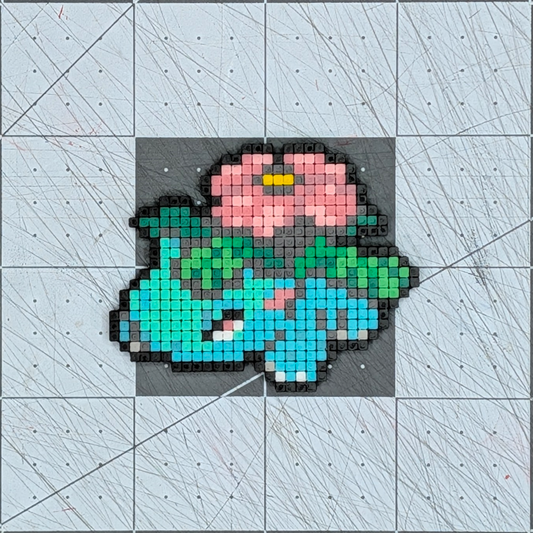 Venosaur Box Icon Pixel Art Magnet