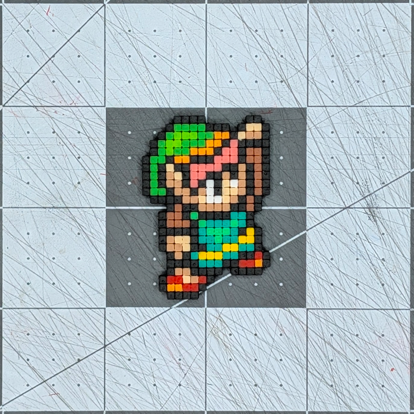 Link Item Acquired Pose Pixel Art Magnet