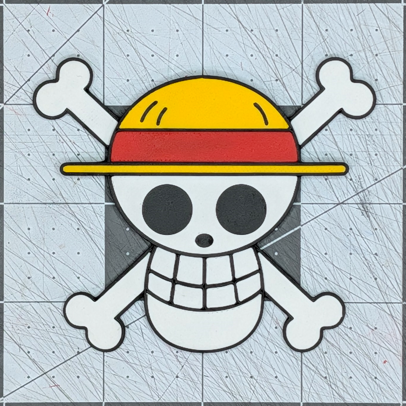 Straw Hat Roger Magnet