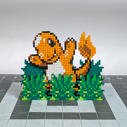 Charmander Pixel Art Puzzle