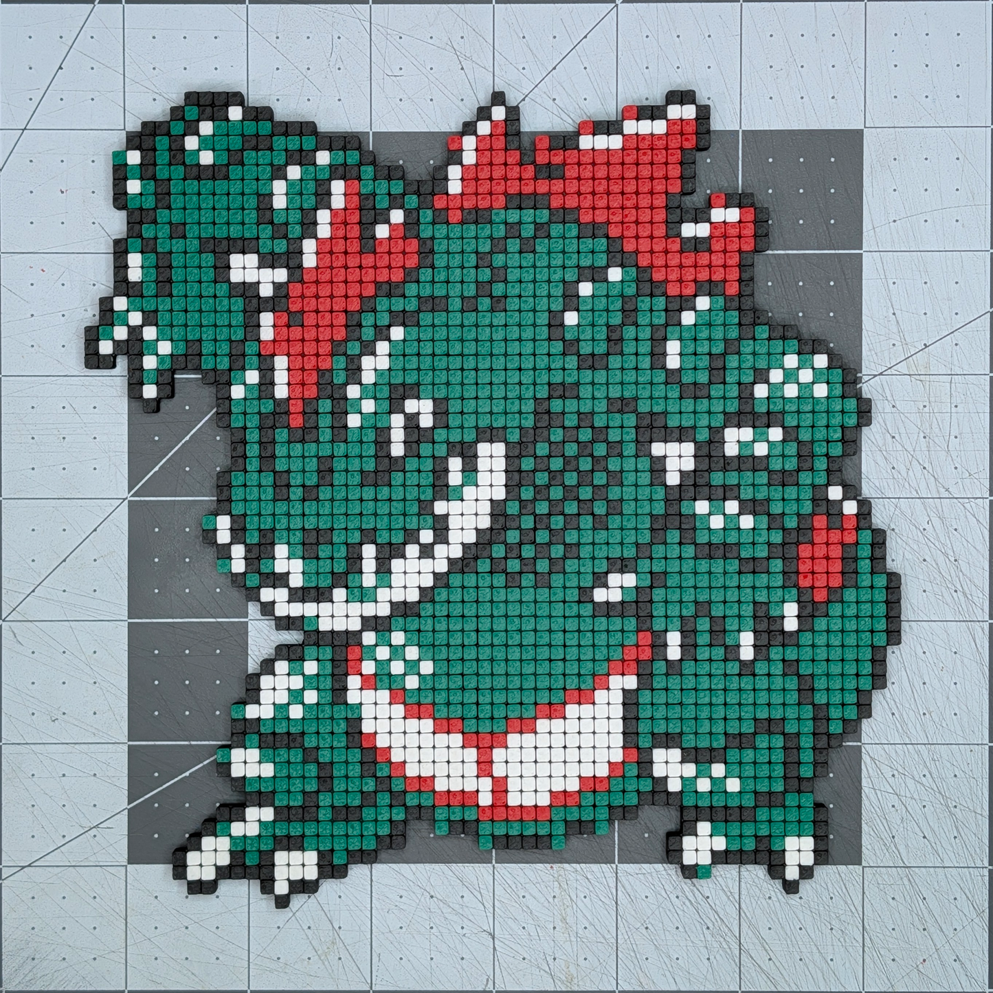 Feraligatr Pixel Art Puzzle