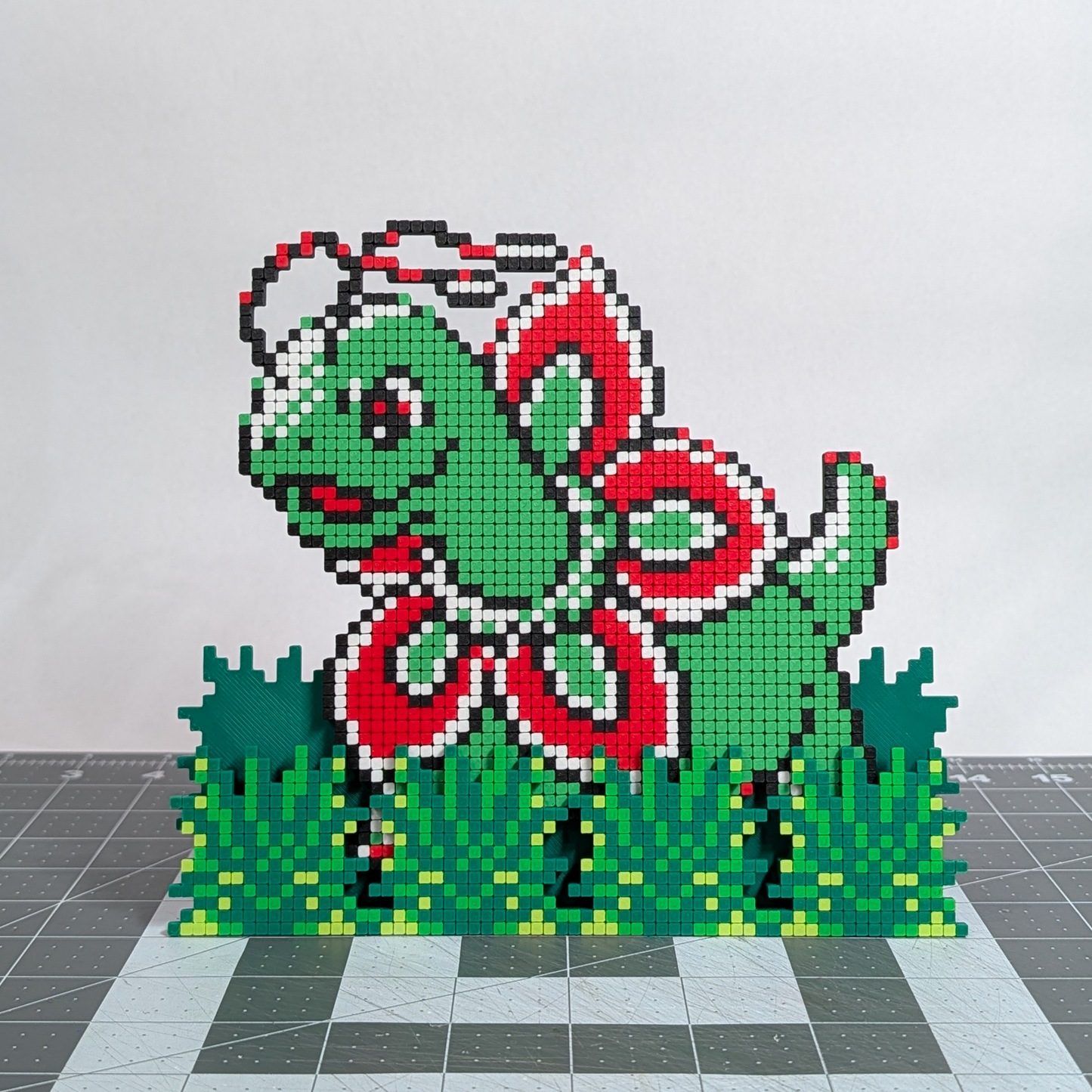 Meganium Pixel Art Puzzle