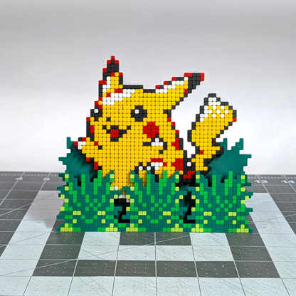 Pikachu Pixel Art Puzzle