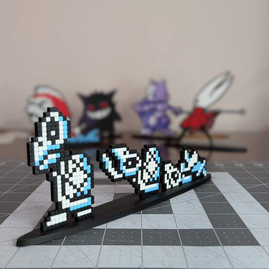 Dry Bones Pixel Shelf Art